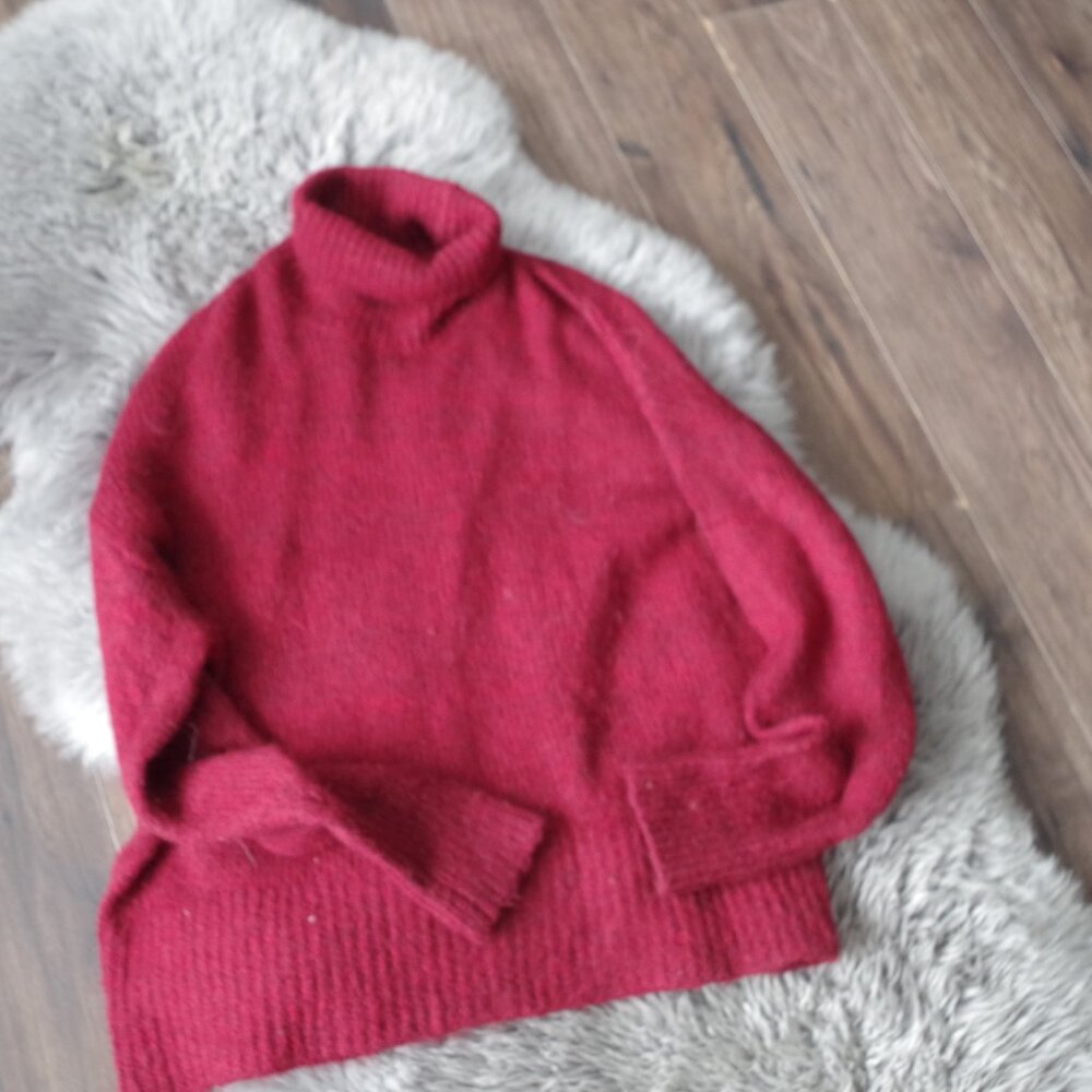 Sloughy Big Burgundy Sweater By Sporting Life